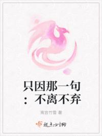 只因那一句：不离不弃